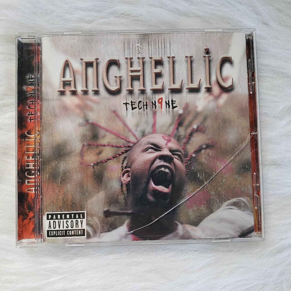 Vintage OOP Original Early 2000's Anghellic Tech N9ne CD Album HTF Strange Music